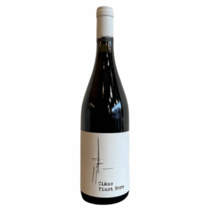Botella de vino Ciàno Pinot Nero 2017 Cantina Masiero Veneto Italia Local Gourmet tinto seco elegante.